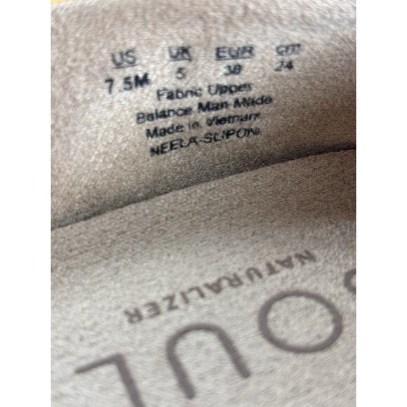 SOUL Naturalizer Women's Idea Ballet Flats Yellow Size 7.5 - Picture 12 of 14